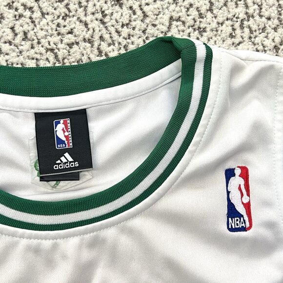 Rare VTG Adidas Authentic NBA Boston Celtics Rajon Rondo 9 Jersey Men 52 XL Sewn - Picture 5 of 11